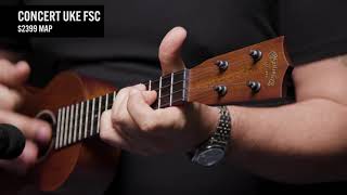 Video thumbnail for Sweetwater Gearfest / Concert Uke FSC by Martin Guitar