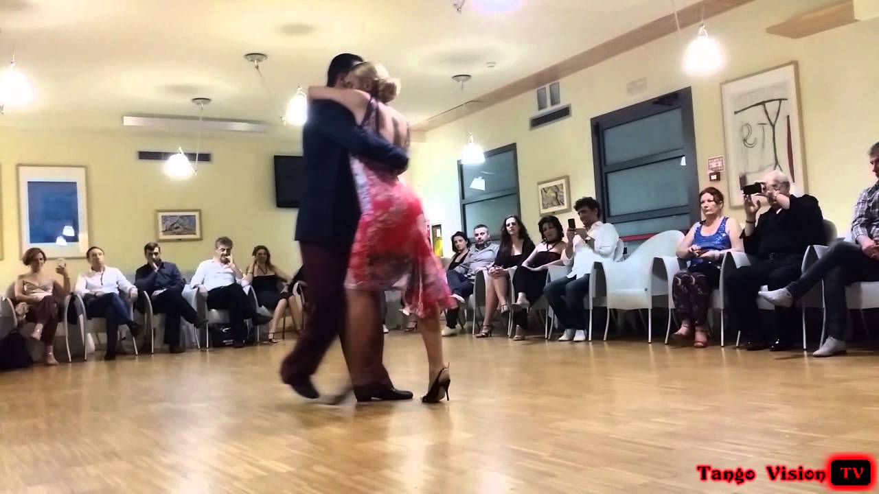 Rino Fraina & Graziella Pulvirenti 1/4 l'Abbraccio dei briganti tango meeting 2015