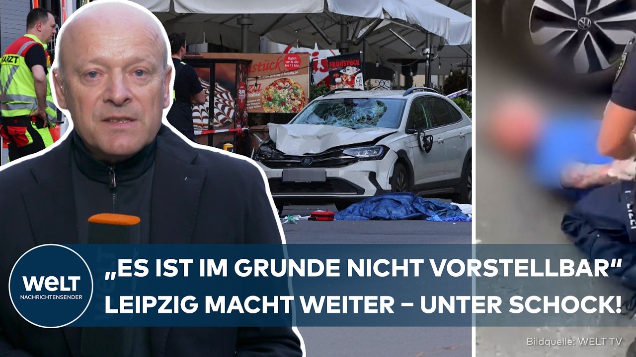 AMOKFAHRT IN LEIPZIG: Ermittlungen, Trauer und die Rückkehr zum Alltag