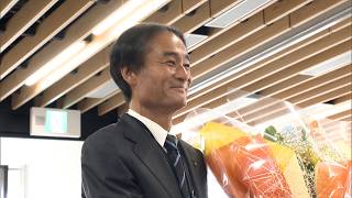 4月27日【びわ湖放送ニュース】近江八幡市　徳永久志・新市長が初登庁「時代の変化に対応し、近江八幡らしさ守る」