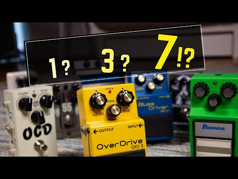 How Many Overdrive Pedals Do You Actually Need? 7 Setups Explored