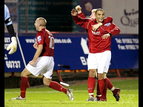 Harriers 1-0 Cambridge United 6/12/07: Iyseden Christie goal