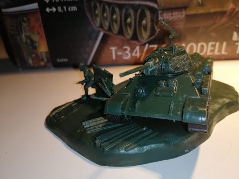 Revell T-34/76 Modell 1940 - PLASTIKINIS modeliavimo rinkinys video