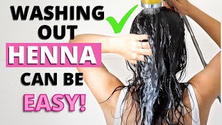 How to properly wash out henna for your hair type (3 BIGGEST TIPS)