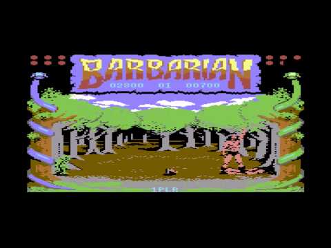 Lukozer Retro Game Review 036 - Barbarian - Commodore 64