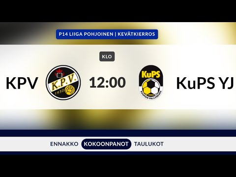 P14 Liiga Pohjoinen KPV - KuPS YJ 4.7.2021 2. puoliaika