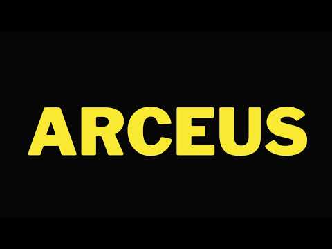 How To Pronounce Arceus Pokemon