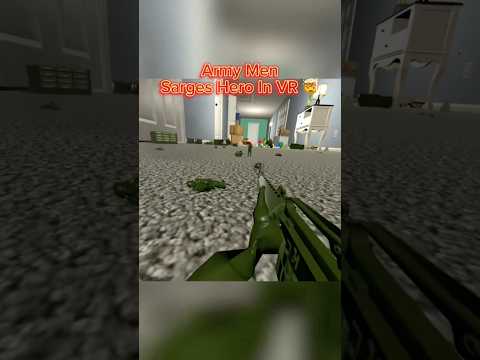 Army Men Sarges Hero in VR 🤯in ​⁠@PlasticBattlegrounds #plasticbattlegrounds #vr #pcvr #gaming