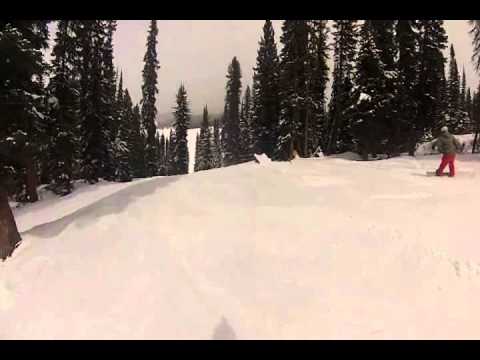 Snowboarding at Meadowlark with the Gang