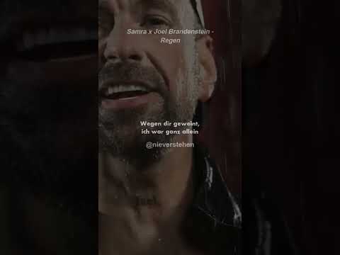 SAG WER MICH HÄLT 🌧 Samra x Joel Brandenstein - Regen | Musik Zitate Deutsch | nieverstehen