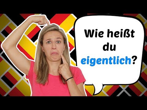 Meaning of "EIGENTLICH" in German (NOT "actually"!) - Modal particles