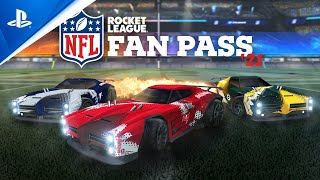 PlayStation Rocket League - '21 NFL Fan Pass | PS4 anuncio