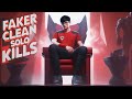 Faker CLEAN Solo Kills Compilation (ALL TODAY'S GAMES)