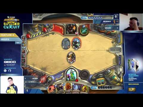 ONOG Summer Circuit Feature Tournament #4 cast by TJ and Trump - Group B: Weasel vs Roger