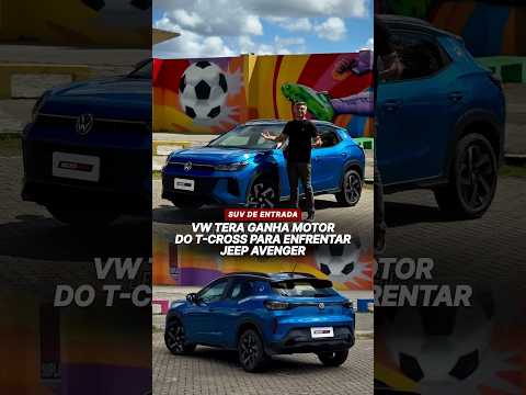O Volkswagen Tera 2027 ganha o motor 200 TSI de 128 cv