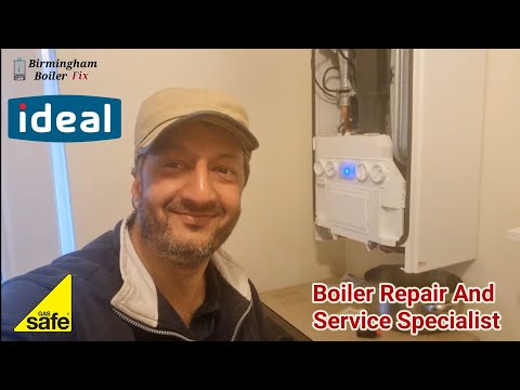 Birmingham UK boiler fix ideal logic faulty expansion vessel and PRV repair and changed parts