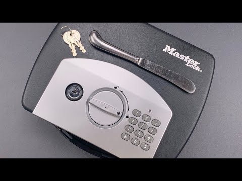 [1108] Opened With A BUTTER KNIFE: Master Lock Electronic Lockbox (Model P008EML)