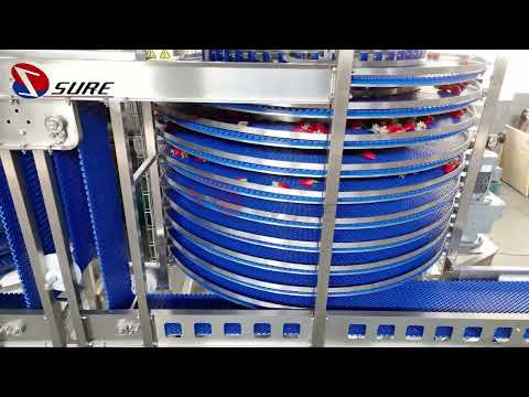Spiral Freezer/IQF Freezer for food