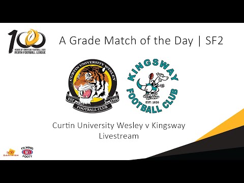 Perth Football League A Grade Match of the Day - SF2 Curtin Uni Wesley v Kingsway