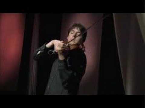 Joshua Bell playing Ave Maria.