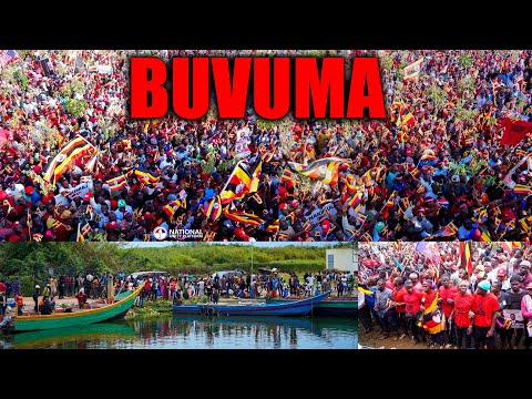 LIVE: H.E. Bobi Wine Heads to Buvuma - Its already Massive | Day 74