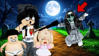 HUWAG PUMUNTA sa HAUNTED CEMETERY sa BROOKHAVEN! (ROBLOX RP TAGALOG)