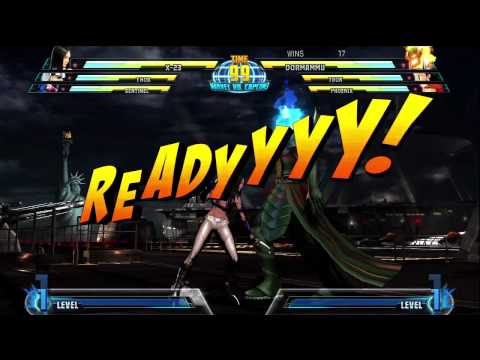 MVC3 06/03/11 secretlygold247 (X23/Thor/Sentinel) vs QuickSilver1209 (Dorm/Tron/Phoenix)