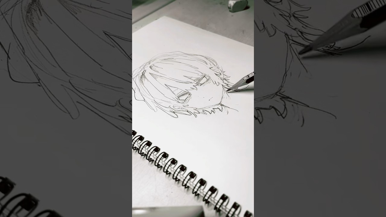 ☁︎︎⋆｡#アナログ #イラスト #創作