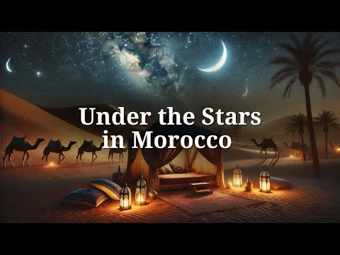 Under the Stars in Morocco | Guided Sleep Story for Deep Rest in the Sahara Desert