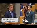 Omtzigt (NSC) VS Jetten (D66): "Waar blijft UW REFLECTIE over GRONDRECHTEN afgelopen jaren!?"