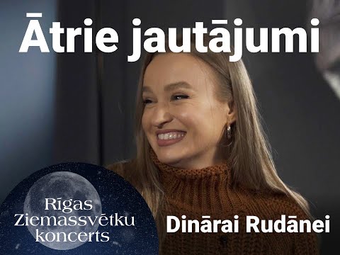 Rīgas Ziemassvētku koncerts. Ātrie jautājumi Dinārai Rudānei