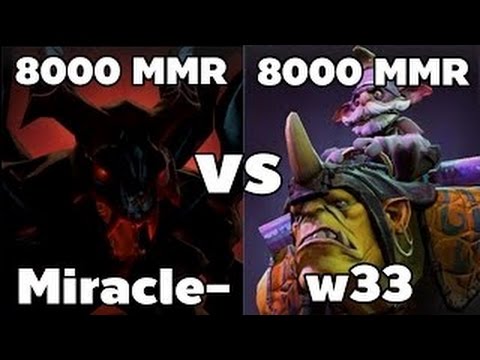 Miracle- Shadow Fiend VS w33 Alchemist - OG Secret