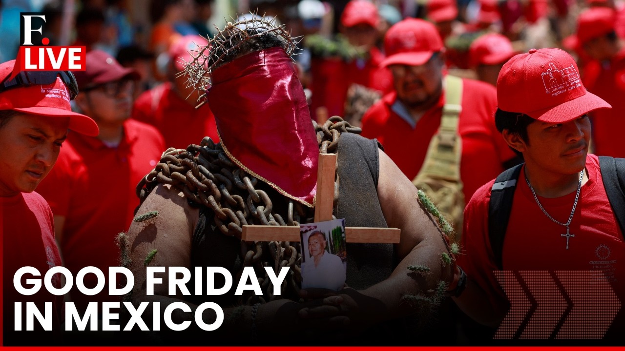 LIVE: Good Friday in Mexico: Thousands Join Sacred Processions | N18G