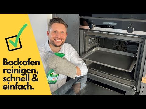 Backofen reinigen - Tipps und Tricks mit Essig und Backpulver