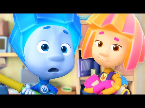Let's break EVERYTHING! | The Fixies | Animation for Kids - Kingdom Kids Zone, Little Learners - The Fixies