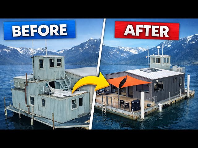 Turning a Top-Secret Navy Barge into Our Dream Floating Home (full build) SDDEFAULT Thumbnail