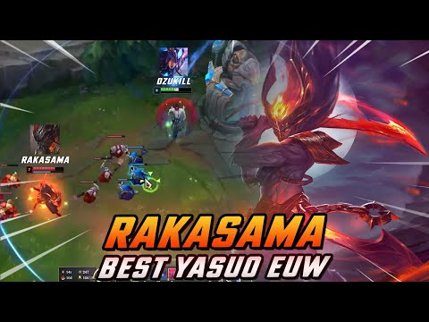 RAKASAMA YASUO MONTAGE - "BEST YASUO EUW" 2022 | SOLO BOLO #43