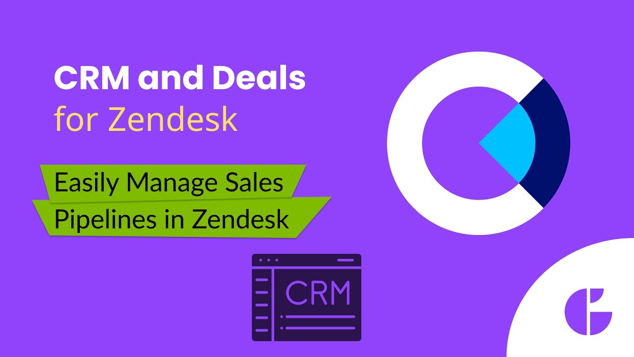 Zendesk CRM and Deals app - Manage Sales Pipelines Easily