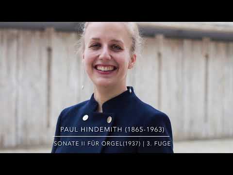 Paul Hindemith (1865-1963) Sonate II für Orgel (1937) | 3. Fuge, mäßig bewegt, heiter