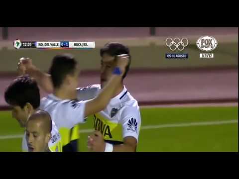 Boca 1 - Independiente del Valle 0 Gol Pablo Perez / Semifinal Copa Libertadores 2016