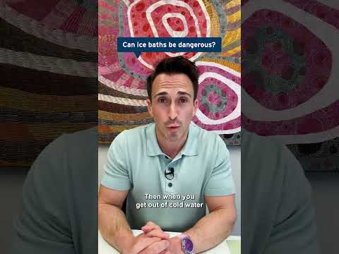 Can ice baths be dangerous? Dr Mike Todorovic uncovers some of the potential risks.