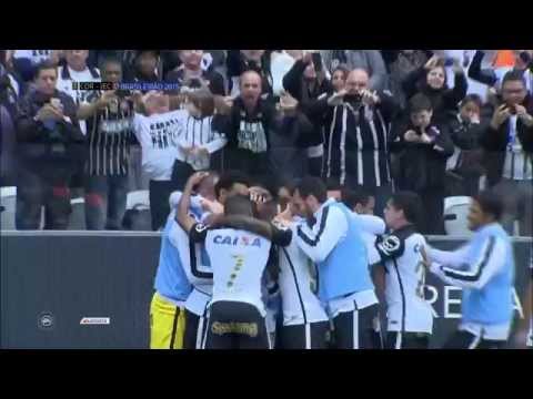 Gols de Corinthians 3-0 Joinville - Brasileirão 2015