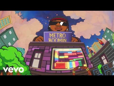 Metro Boomin, Roscoe Dash, DJ Spinz - Slide (Visualizer)