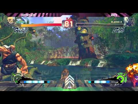 Capcom's Hero VS. Mike G - FT3 - SSF4 AE:2012 - @airjuggle