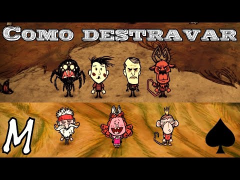 Como destravar TODOS os personagens do Don't Starve