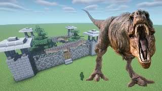 How To Make a T-Rex Farm in Minecraft PE