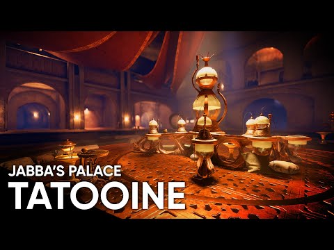 Inside Jabba's Palace | STAR WARS Ambience | Relaxing Sounds, Changing Scenes