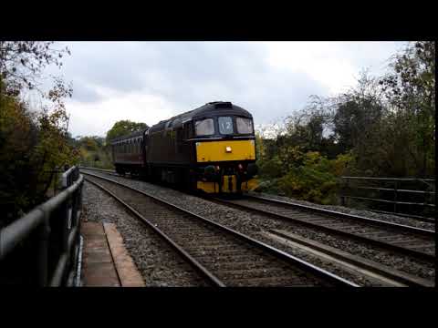 Class 33 - Wrexham to Dee Marsh shuttle - 4th November 2018