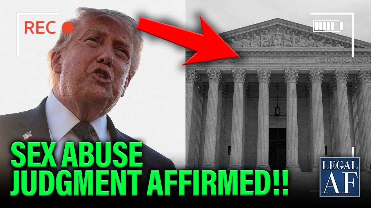 Trump STUNNED as SCOTUS Judges RULE AGAINST Trump on Sex Abuse Charges!!!