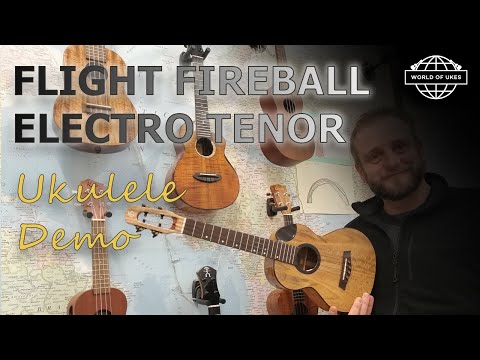 Обзор укулеле Flight Fireball Tenor EQ-A